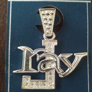 90s, vintage, Y2K, Hip-hop pendant medallion  silver tone color